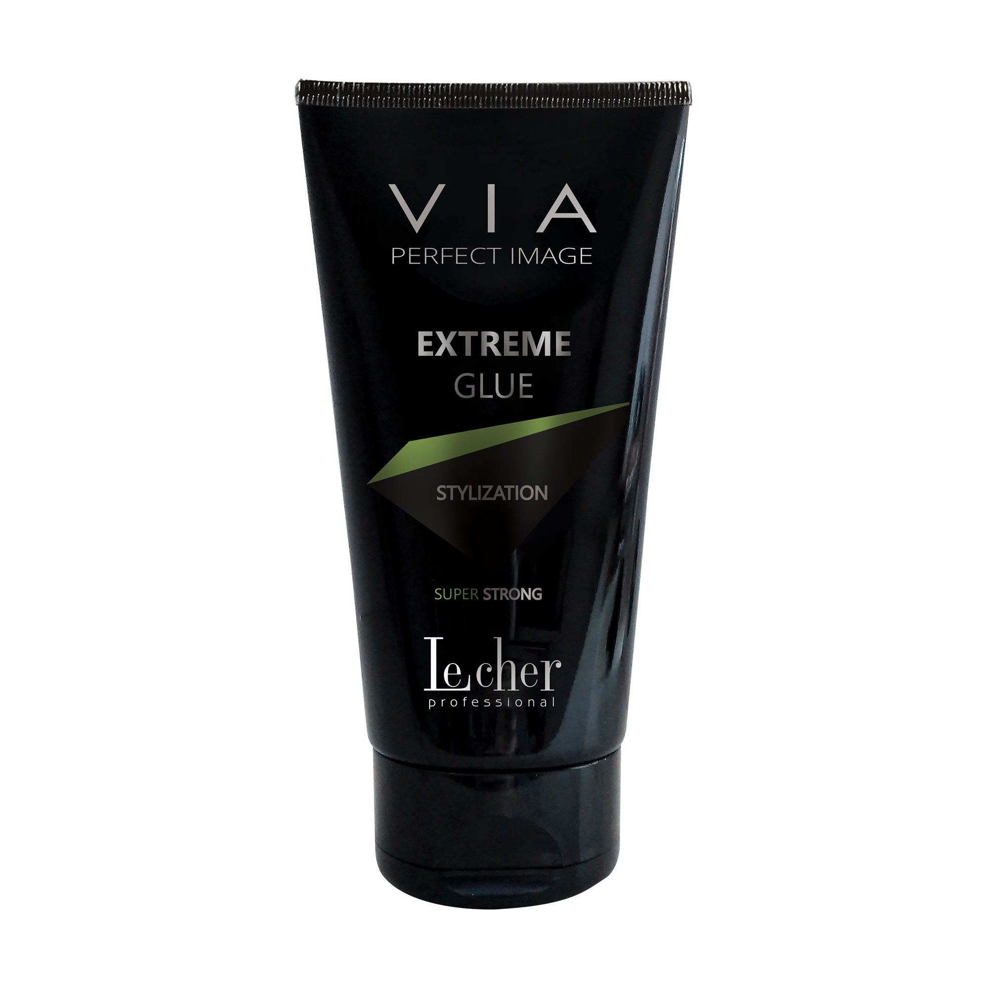 Клей для укладання волосся Lecher Via Image Extreme Hair Glue Super Strong екстрасильна фіксація, 150 мл