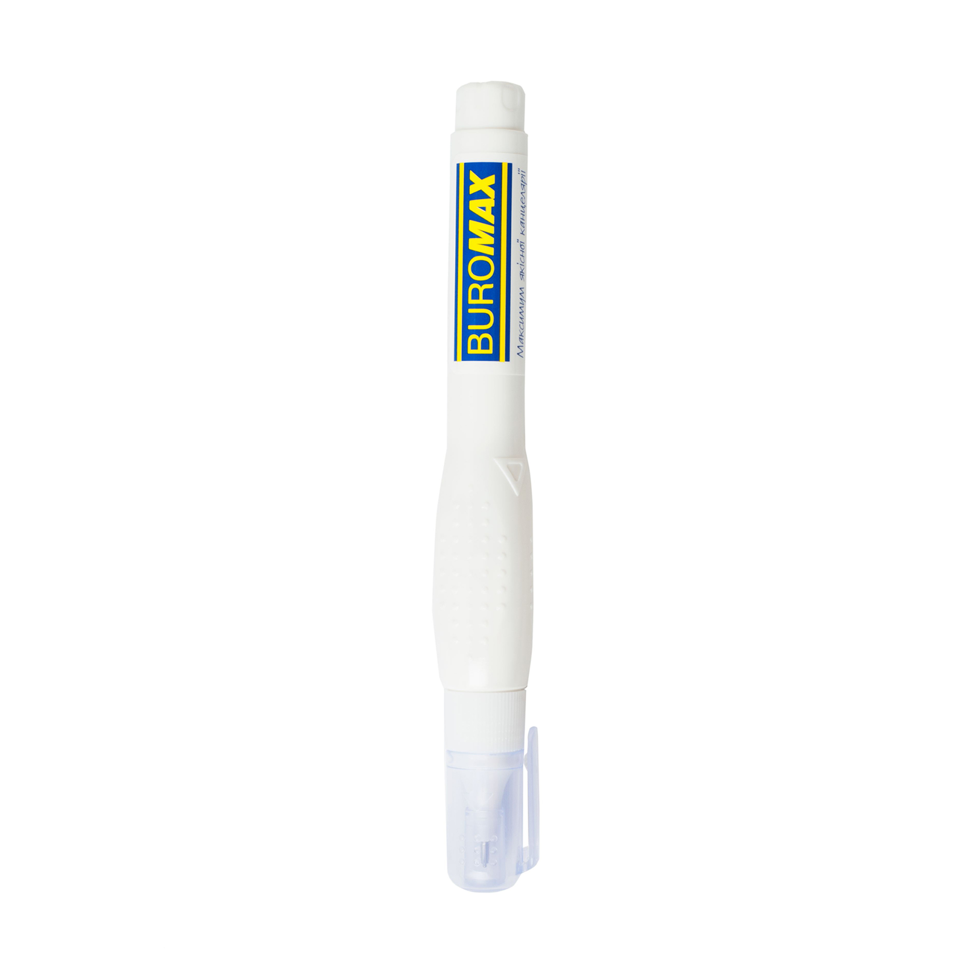 Коректор-ручка Buromax Correction Pen спиртова основа, 12 мл (Кнц5888)