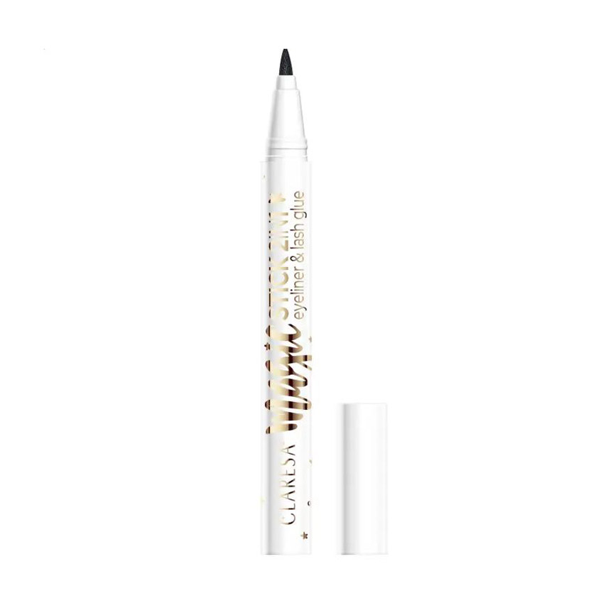 Підводка та клей для вій Claresa Magic Stick 2 in 1 Eyeliner &amp; Lash Glue, 0.8 г